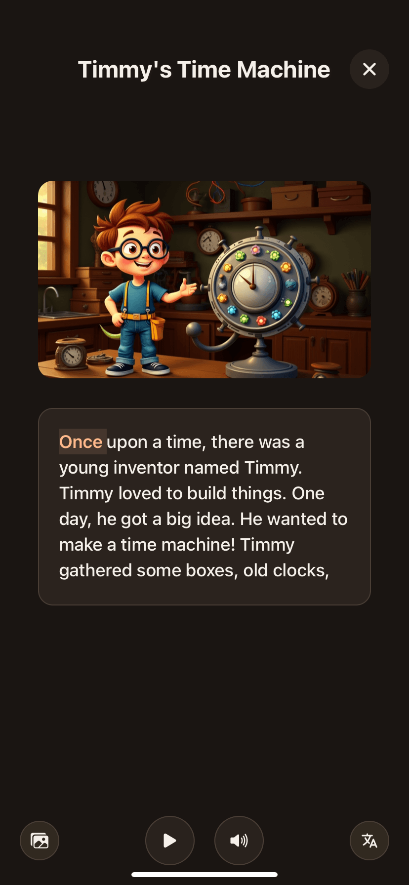 Create Your Own Story